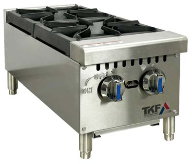 Heavy-duty gas stove range for central kitchens
